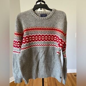 American Eagle Outfitters Lambs wool sweater warm cozy  gray school modest ski